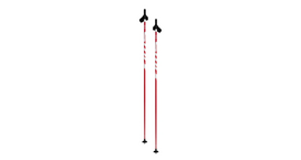 SWIX Q5 red/white cross country skiing poles