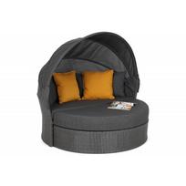 Lauko sofa Sydney su baldakimu GREY/GREY MELANGE