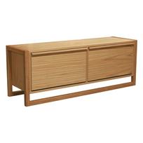Atlenkiama spintelė batams natūralios spalvos su suoliuku iš ąžuolo NewEst – Woodman