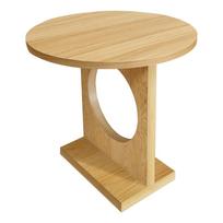 Ąžuolo dekoro šoninis staliukas Woodman Bau