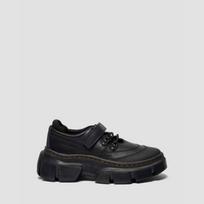 Dr. Martens DMXL MJ MARY JANE Black Virginia+Rubberised Leather - Dydis 39 (42060001 )