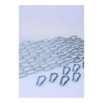Mr. Sling KIT 5 X 120 cm Large Link Chain + 10 Carabiners