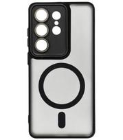 Juodas dėklas Samsung Galaxy S26 Ultra telefonui "Variete MAG Cover"
