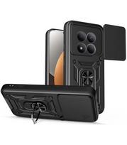 Juodas dėklas Xiaomi Redmi Note 15 Pro 5G telefonui "Tech-Protect Camshield Pro"