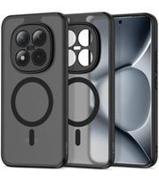 Matinis juodas dėklas Xiaomi Xiaomi Poco M8 Pro / Redmi Note 15 Pro Plus 5G telefonui "Tech-Protect Magmat Magsafe"
