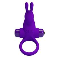 FOR HIM PRETTY LOVE - VIBRATOR RING I RABBIT FOR PURPLE PENIS