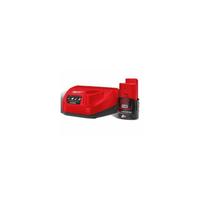 4933451900 MILWAUKEE M12 NRG-201 ENERGIJOS RINKINYS (1 X 2.0 AH AKUMULIATORIUS IR M12-18 FC ĮKROVIKLIS)