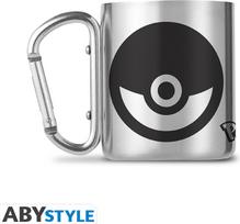 Abysse POKEMON Mug Carabiner - Pokeball - 235ml