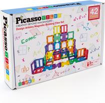 Picasso Tiles - Artistry Magnetic Tiles set (42 pcs) (PT42)
