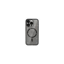 Viedtālruņa aizmugurējais vāciņš Samsung Galaxy S25 Ultra Glitter MagSafe Black, Transparent