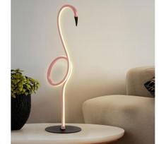 Elstead FLAMINGO-TL-PNK - LED stalinis šviestuvas FLAMINGO LED/6W/230V 3000K rožinis