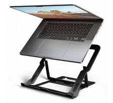 AXAGON STND-LAB stand for laptops and tablets | Adjustable Height, Angle | 10-17.3 " | Maximum weight (capacity) 20 kg | Black