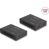 DELOCK HDMI Extender Set über Cat.6 Kabel 4K 60 Hz 50 m | 65955 | 4043619659555