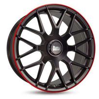 Ratlankis MAM LEICHTMETALLRÄDER R19x8.5 5x100 ET 45 CB 66 (Matt Black Lip Red)