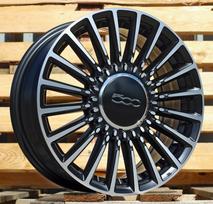 Ratlankis RACINGLINE Y1210 R16x6.5 4x98 ET 35 CB 58.1 (Black Polished Half Matt) (560 kg)