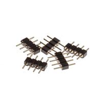 Jungtis RGB LED juostoms 4 PIN, Varinė, Dviguba