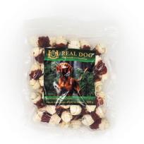 Kaulas su mazgais REAL DOG Snacks Apsuktas ėriena 500g