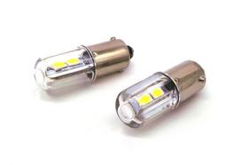 SLED lemputė MotoLEDy BA9S, T4W LED BA9S 12V CANBUS 350lm