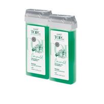 Depiliacinis vaškas Italwax TopFormula Emerald, 100ml x2
