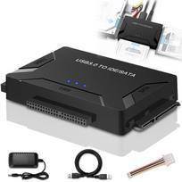 Išorinio kietojo disko dėklas IDE į USB 3.0 adapteris HDD/SSD ir optiniams įrenginiams, 1 vnt.