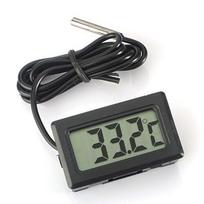 Skaitmeninis LCD termometras - juodas