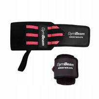 Gymbeam Pink Wrist Wraps riešų juostos / stabilizatoriai