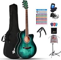 Winzz Plieninių stygų akustinė gitara pradedantiesiems