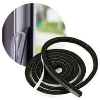 Bingomat U10s durų sandarinimo juosta, EPDM putos, lipni, 2 m, 10×10 mm, juoda