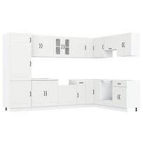 vidaXL Virtuvės spintelė su saugykla Kalmar Balta 80 x 46 x 81,5 cm