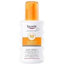 Eucerin Sun Spray Sensitive Protect SPF 50+ apsauginis purškiklis nuo saulės, 200 ml