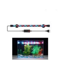 LED apšvietimas Povandeninis dekoras Akvariumo LED šviesa Akvariumo lempos Augalų auginimo šviesos Žuvų rezervuaro šviesa 18CM-White Light EU Plug
