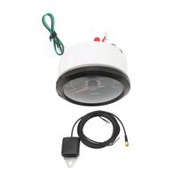 3 viename GPS spidometras 200KM H 85mm 9‑32V 7 spalvų apšvietimas Apsauga nuo rasojimo Universalus valčiai, automobiliui, kemperiui, motociklui