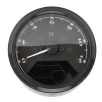 Motociklo spidometras, odometras 12000 RPM 199 KPH Retro LCD skaitmeninis tachometro matuoklis, degalų lygio indikatorius