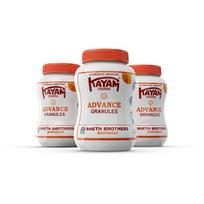 Sheth Brothers Kayam Churna Advance Granules 100G X Pack of 3 Ayurvedic Constipation Relief Powder