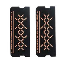 2 vnt. Terminis padas Vario folijos dizainas Termo laidus padas Antioksidacinis grafeno danga PC DDR5 DDR4 DDR3 atminties moduliui