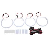 LED Angel Eyes Halo Rings Lighting Kit White Light Car Modification Replacement for E90 E91 E46