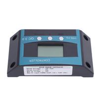 12V 24V 30A PWM saulės įkrovimo valdiklis MPPT saulės panelės akumuliatoriaus reguliatorius su LCD ekranu 2 USB prievadais kemperiams, automobiliams