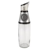 500 ml aliejaus dozatorius, nepralaidus, stiklinis, silikoninis, akrilinis, spaudžiamas, kiekybinis aliejaus buteliukas, skirtas sveikatai, virtuvei