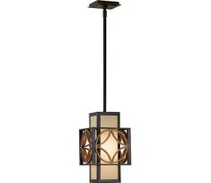 Feiss FE-REMY-P-C - Liustra REMY ant strypo 1xE27/60W/230V juoda/auksinė
