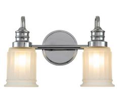 Quoizel QZ-SWELL2-PC-BATH-LED Vonios kambario sieninis šviestuvas SWELL 2xG9/3W/230V IP44 chromas