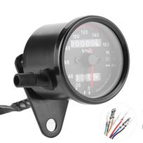 12 V LED odometras, spidometras, tachometras, retro stiliaus, didelis tikslumas motociklui