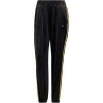 Adidas Originals Velūrinės Reljefinio Logotipo Sportinės Megztos Kelnės Moterims H18023 40 black