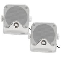 1 pora 4 colių jūrinių dėžutės garsiakalbių 100W tvirtas vandeniui atsparus lauko garso sistema ATV UTV traktoriui sunkvežimiui