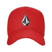 Naujas Volcoms Atsitiktinė beisbolo kepuraitė Vasarinė trucker kepuraitė Dropshipping Lauko sportinė snapback kepuraitė Moterims Vyrams y2k One Size red