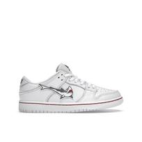 Oski x Nike Dunk Low SB PS Great White Shark Kids Sneakers DJ3758-105 28