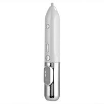 85mm Smailus Valties Tachometras LCD Skaitmeninis 4000 RPM su Raudonu Apšvietimu IP67 Vandeniui Atsparus 12V 24V White background silver frame