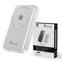 Extralink MagSafe 10000mAh Power Bank White, 38.5Wh PD20W+15W USB-C USB-A