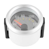 40‑120 celsius  Water Temp Meter Carbon Fiber Style Surface 12V Refitting Universal Replacement 52mm 2in