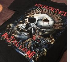 The Exploited Punk Grupės Medvilniniai Juodi Unisex Marškinėliai S-5XL Vyrams Moterims Unisex Marškinėliai S