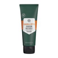 The Body Shop Guarana ir kava energizuojantis drėkiklis vyrams 100 ml drėkinantis veido gelis kasdieniam gaivinimui